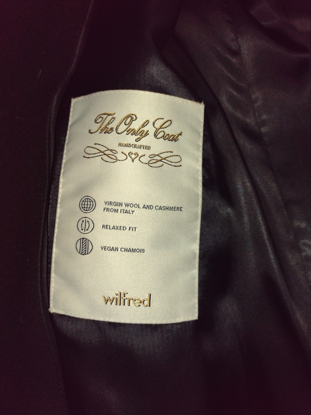 Aritzia The Only Coat - Wool Cashmere - Picture 4 of 12